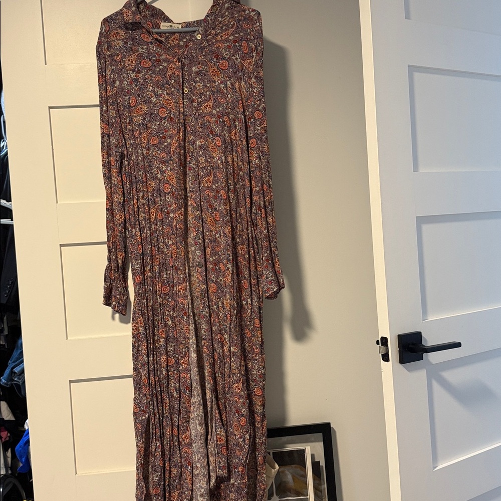 Natural Life Purple Floral Dress